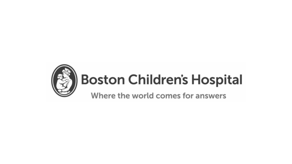 Boston Children's Hospital - logo; Where the world comes for answers