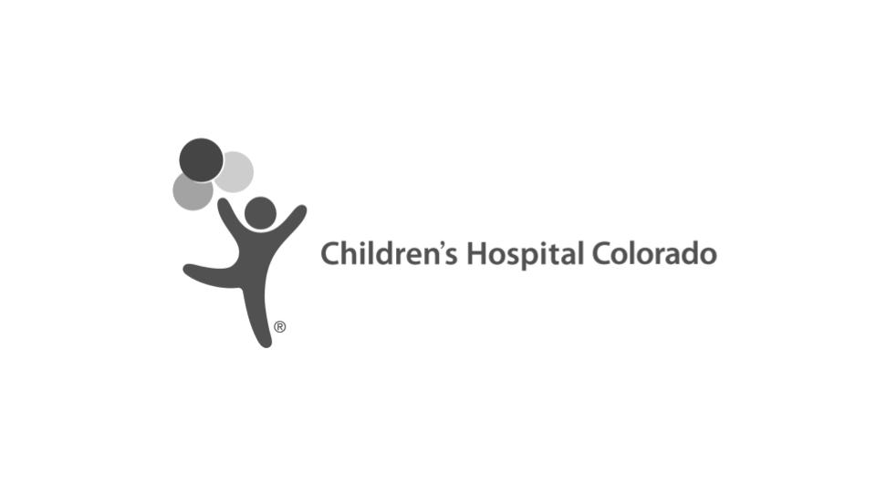 Children's Hospital Colorado Logo Monochrome