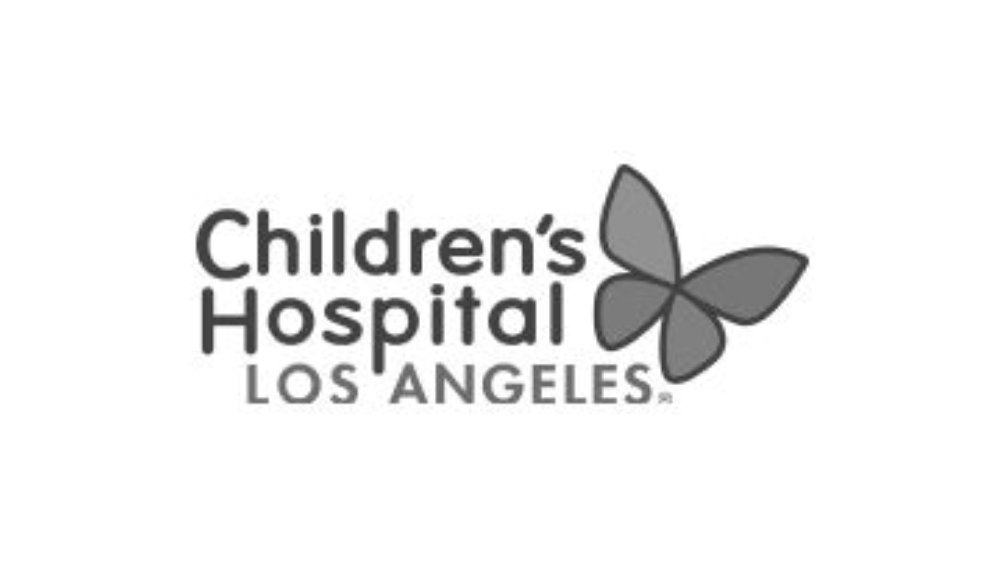 Children's Hospital - Los Angeles - Logo with Butterfly